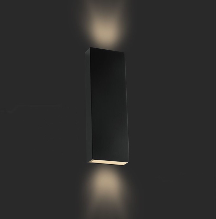 Udendørs LED væglampe LED/8W/230V 4000K IP65 sort
