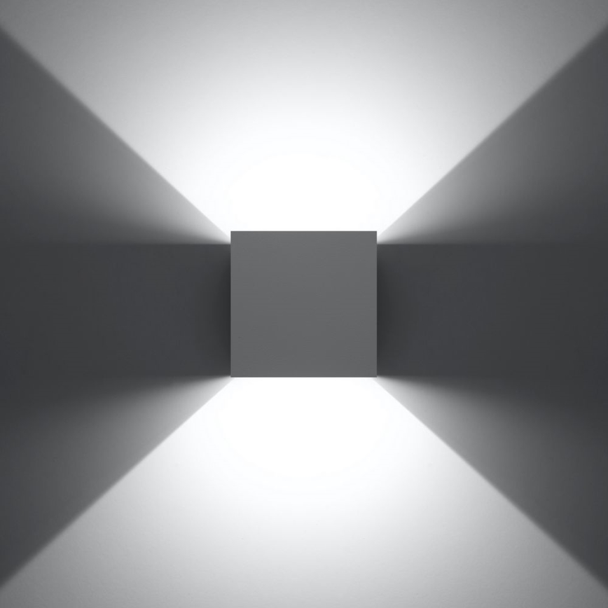 Udendørs LED væglampe LUCA LED/6W/230V IP54