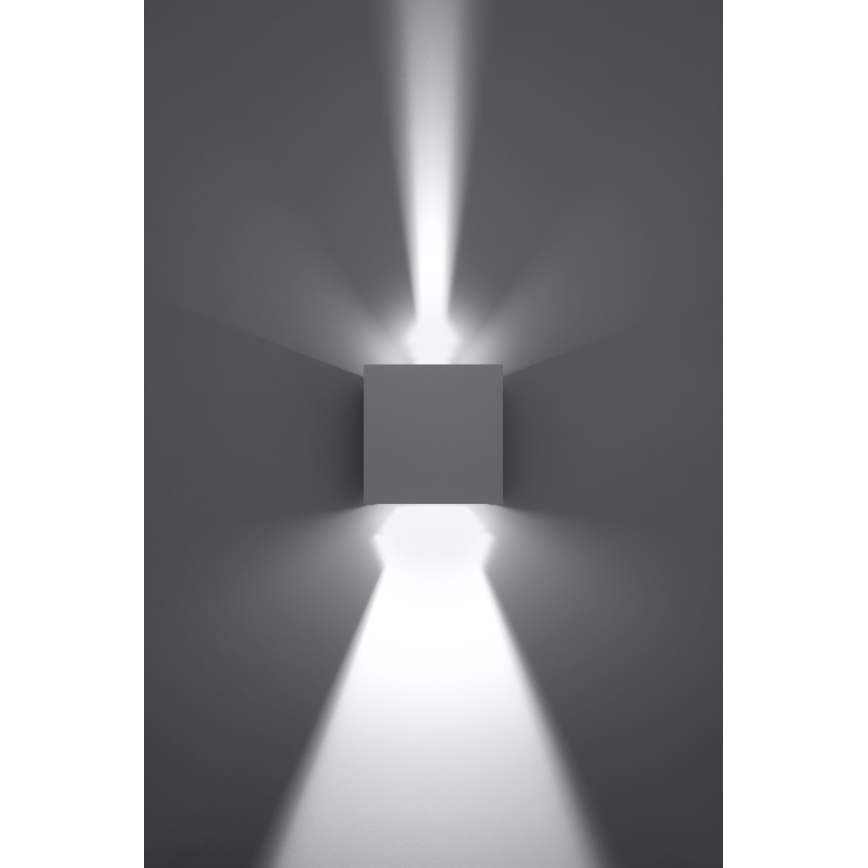 Udendørs LED væglampe LUCA LED/6W/230V IP54