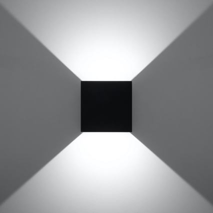 Udendørs LED væglampe LUCA LED/6W/230V IP54