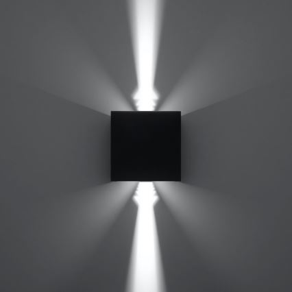 Udendørs LED væglampe LUCA LED/6W/230V IP54