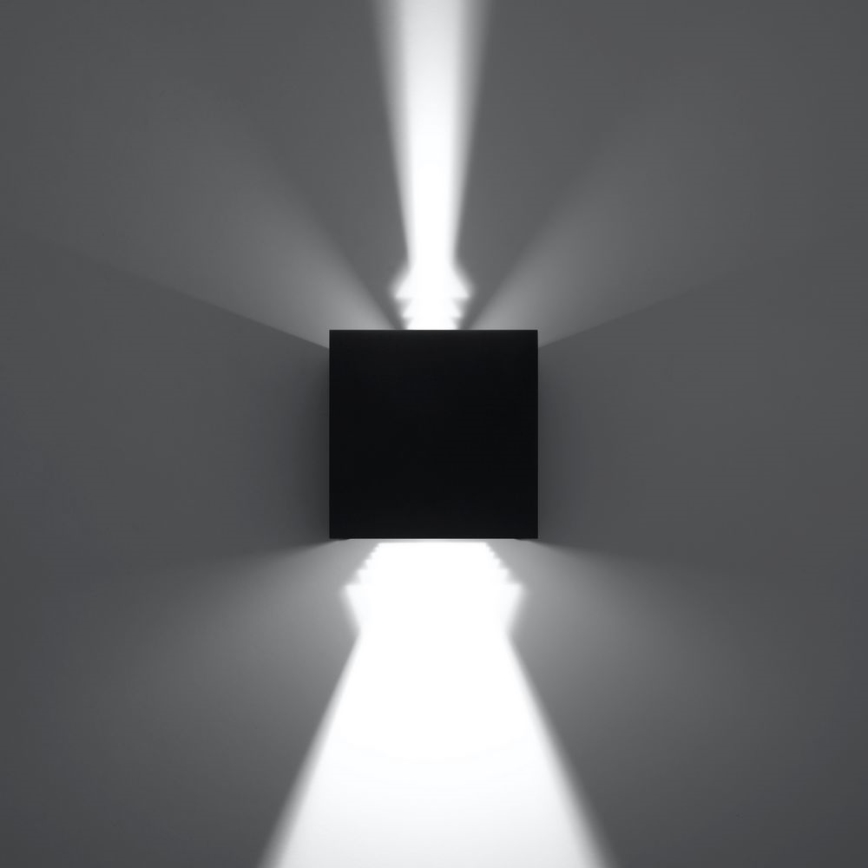 Udendørs LED væglampe LUCA LED/6W/230V IP54