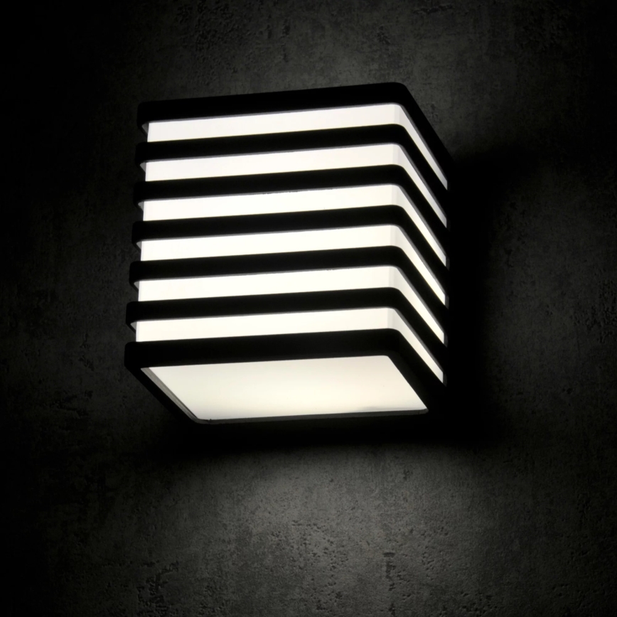 Udendørs LED væglampe MAXWELL LED/10W/230V IP54 grafit