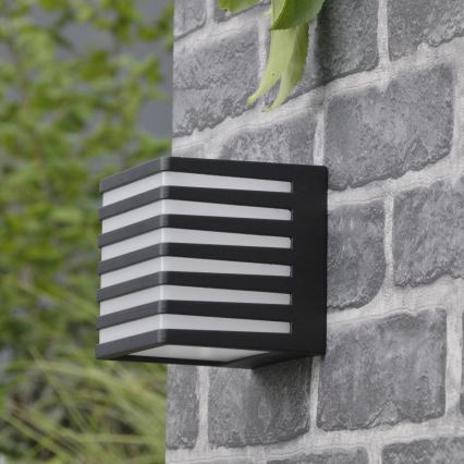 Udendørs LED væglampe MAXWELL LED/10W/230V IP54 grafit