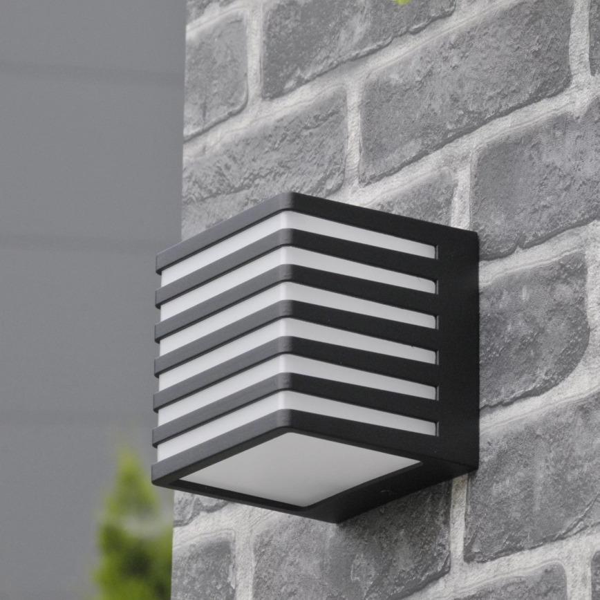 Udendørs LED væglampe MAXWELL LED/10W/230V IP54 grafit