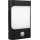 Udendørs LED væglampe med sensor CORDOBA LED/9W/230V IP44 sort