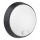 Udendørs LED væglampe med sensor LED/12W/230V 3000/4000/6500K IP65 sort