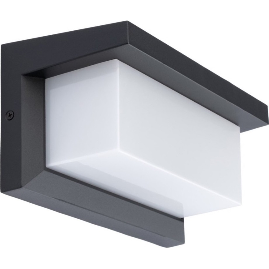 Udendørs LED væglampe NEELY 1xE27/9W/230V 4000K IP54 antracit