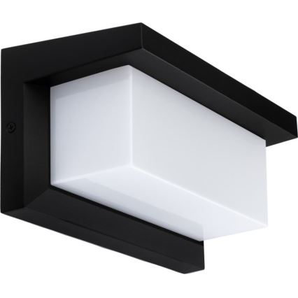 Udendørs LED væglampe NEELY 1xE27/9W/230V 4000K IP54 sort