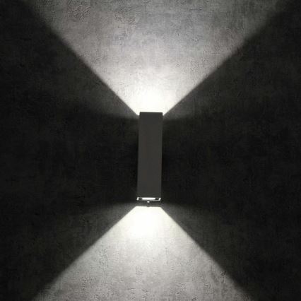 Udendørs LED væglampe ORLEAN 2xLED/2,5W/230V hvid IP54
