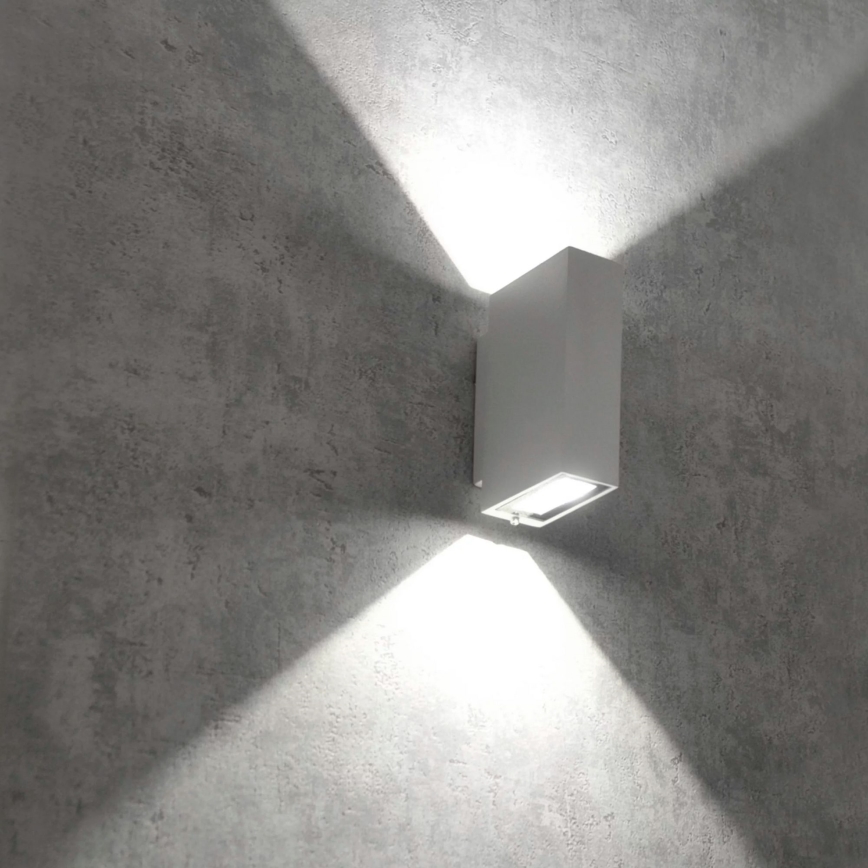 Udendørs LED væglampe ORLEAN 2xLED/2,5W/230V hvid IP54