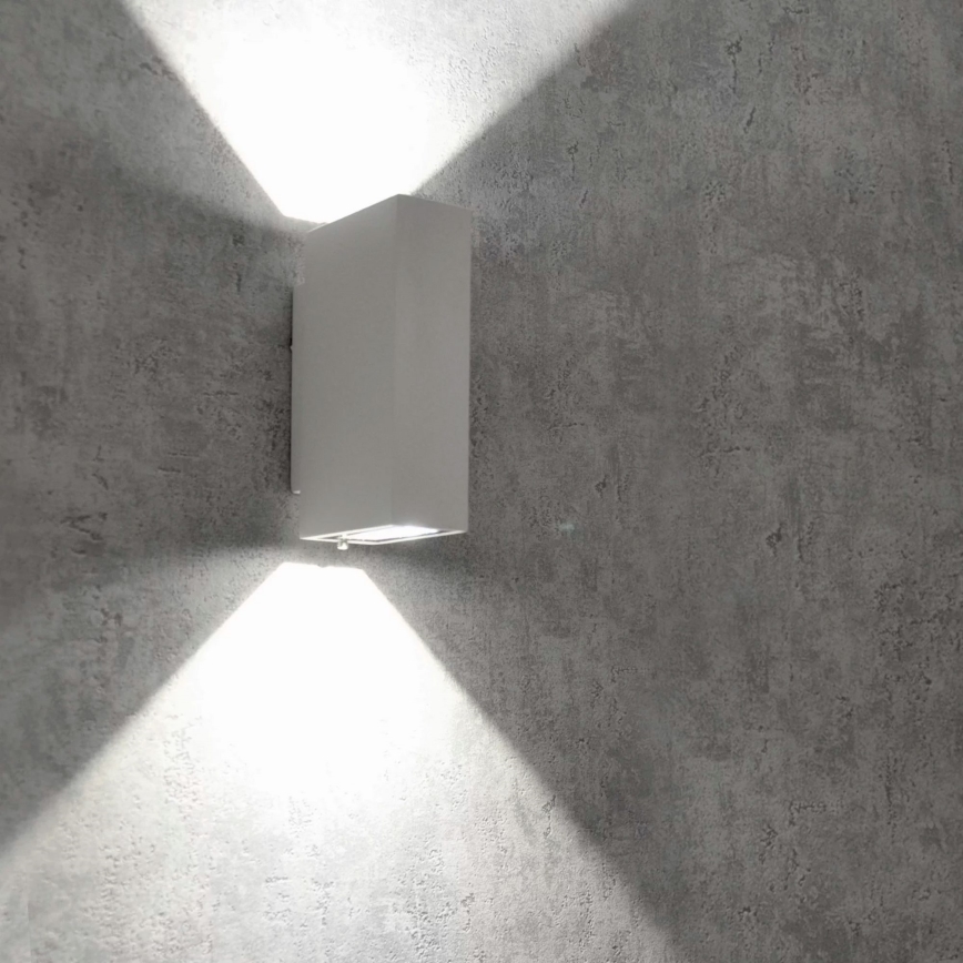Udendørs LED væglampe ORLEAN 2xLED/2,5W/230V hvid IP54