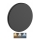 Udendørs LED væglampe PIATTA LED/18W/230V 3000/4000/6000K diameter 25 cm IP44 sort