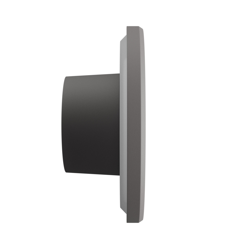Udendørs LED væglampe PIATTA LED/18W/230V 3000/4000/6000K diameter 25 cm IP44 grå