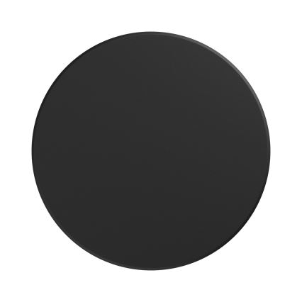 Udendørs LED væglampe PIATTA LED/18W/230V 3000/4000/6000K diameter 25 cm IP44 sort