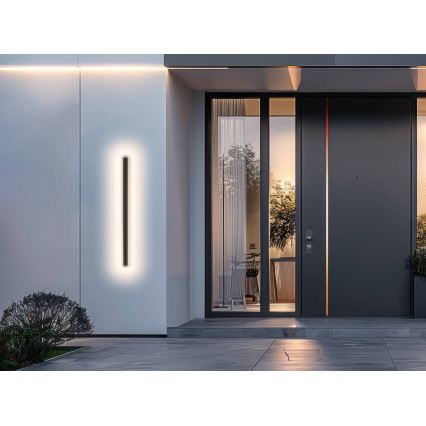 Udendørs LED væglampe STICK LED/28W/230V IP65 3000K 90 cm