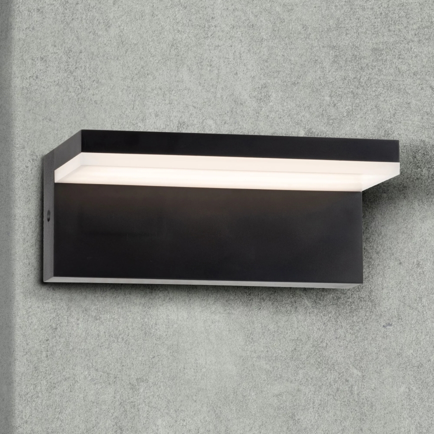 Udendørs LED væglampe TESA LED/10W/230V IP54 sort