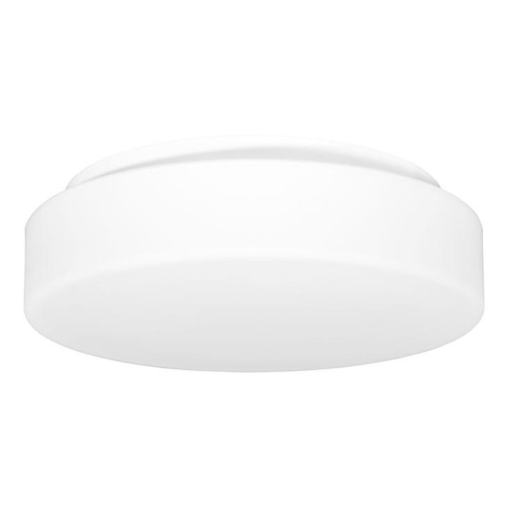 Udendørs loftlampe HECTOR 1xE27/60W/230V diameter 30 cm IP44 opal hvid