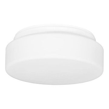 Udendørs loftlampe med sensor HECTOR 1xE27/60W/230V diameter 25 cm IP44 opal hvid