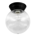 Udendørs loftlampe NADIR 1xE27/15W/230V IP44 transparent