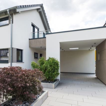 Udendørs loftlampe QUAZAR 1xGU10/20W/230V IP44