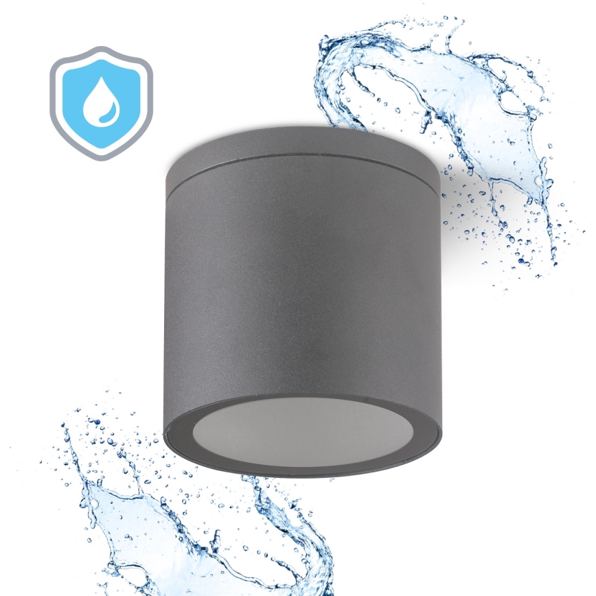 Udendørs loftlampe QUAZAR 1xGU10/20W/230V IP44