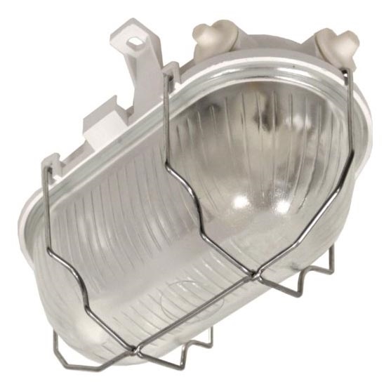 Udendørs loftlampe RADUS 1xE27/60W/230V IP54 hvid