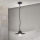 Udendørs pendellampe EDWARD 1xE27/60W/230V IP44 sort