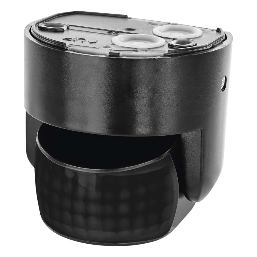 Udendørs PIR bevægelses- og skumringssensor 1200W/230V IP65 sort