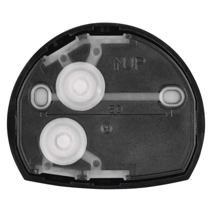 Udendørs PIR bevægelses- og skumringssensor 1200W/230V IP65 sort