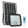 Udendørs solcelle spotlight med sensor LED/30W/6,4V 4000K IP65 6000 mAh + fjernbetjening
