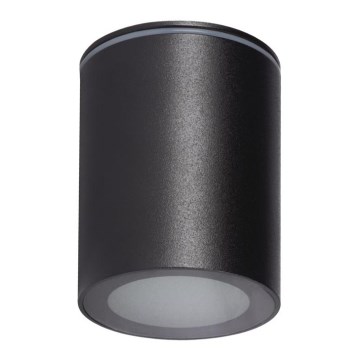 Udendørs spotlampe AQILO 1xGU10/7W/230V IP65 sort