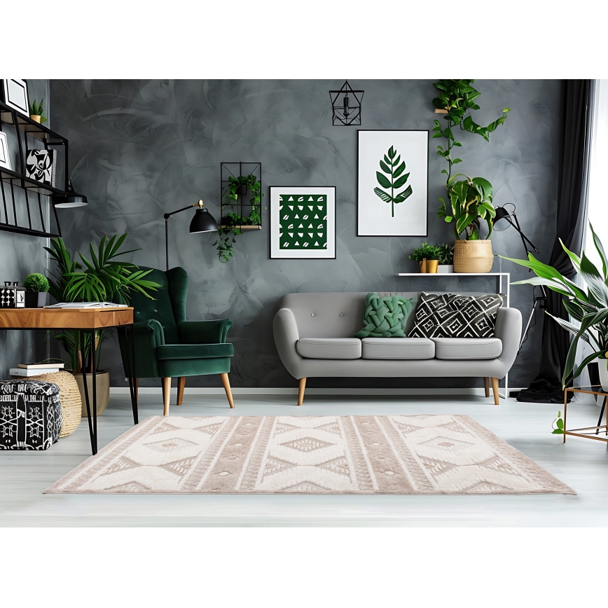 Udendørs tæppe CHIARA 120x170 cm beige