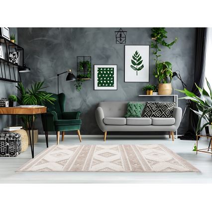 Udendørs tæppe CHIARA 80x150 cm beige