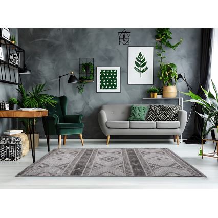 Udendørs tæppe CHIARA 80x150 cm grå