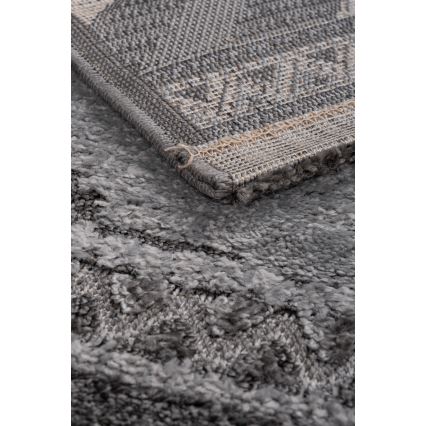 Udendørs tæppe CHIARA 80x150 cm grå