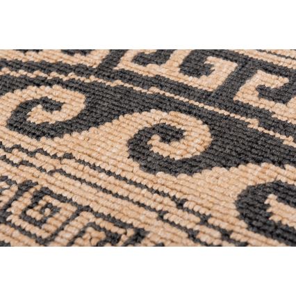 Udendørs tæppe DELMAR 80 cm brun/beige