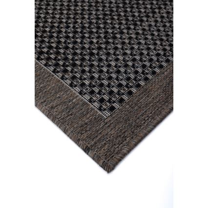 Udendørs tæppe EXPRESS NEW OUTDOOR 160x220 cm antracit/brun