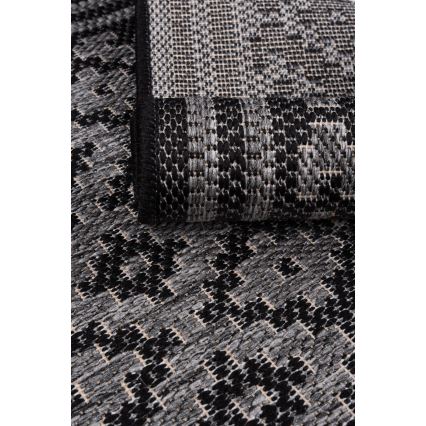 Udendørs tæppe EXPRESS NEW OUTDOOR 160x220 cm antracit/grå
