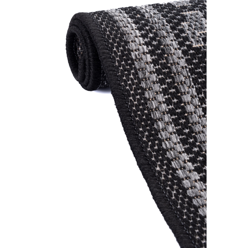 Udendørs tæppe EXPRESS NEW OUTDOOR 80x150 cm antracit