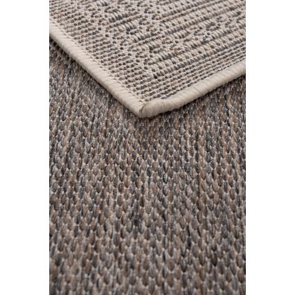 Udendørs tæppe EXPRESS NEW OUTDOOR 80x150 cm grå/beige