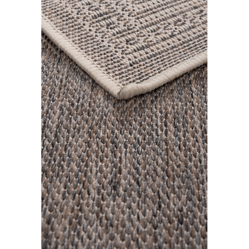 Udendørs tæppe EXPRESS NEW OUTDOOR 80x150 cm grå/beige
