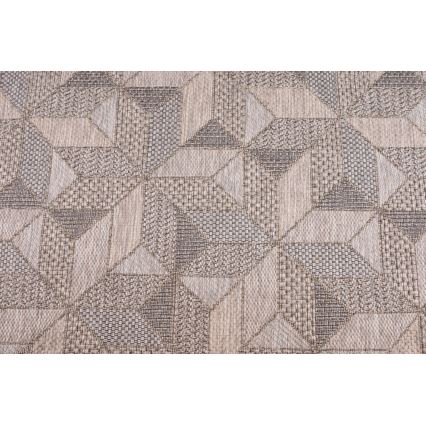 Udendørs tæppe ORIA 160x220 cm grå/beige