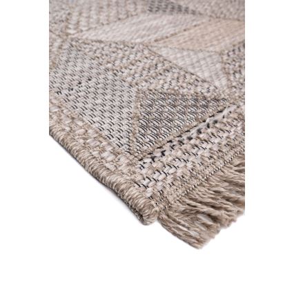 Udendørs tæppe ORIA 160x220 cm grå/beige