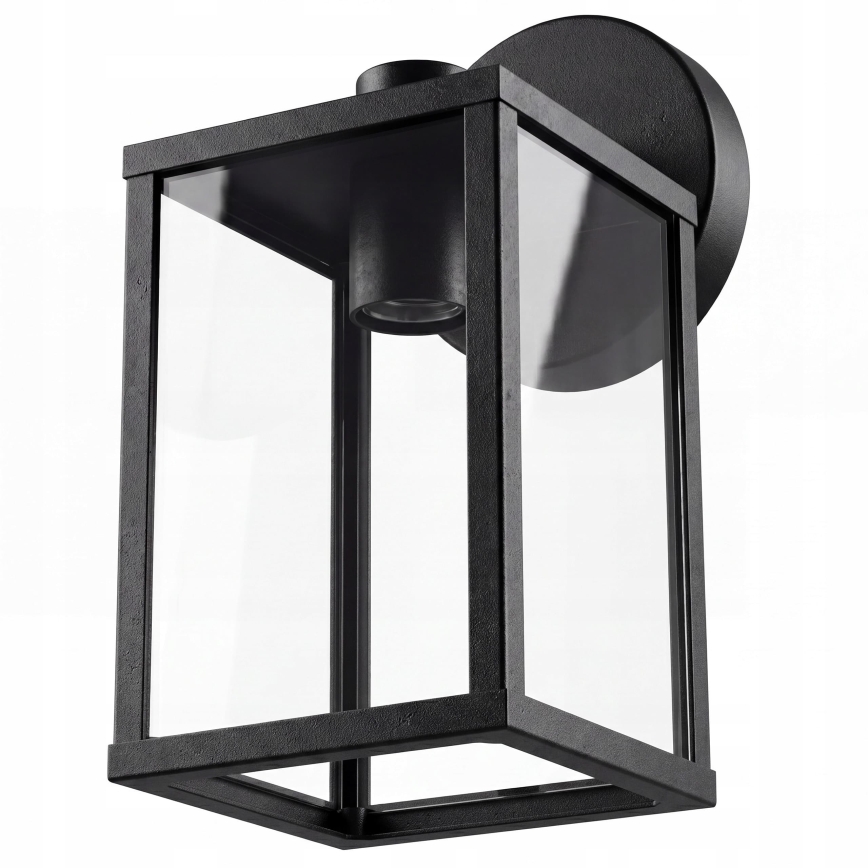 Udendørs væglampe 1xE27/25W/230V IP54 sort