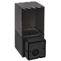 Udendørs væglampe 1xE27/40W/230V IP44 sort