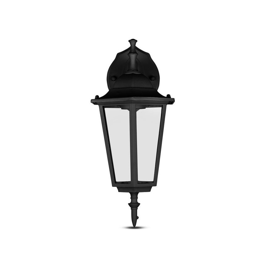 Udendørs væglampe 1xE27/40W/230V IP44 sort