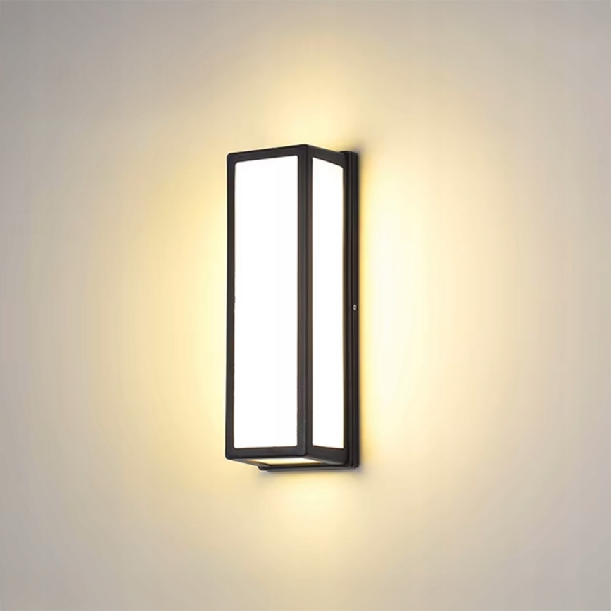 Udendørs væglampe 1xE27/40W/230V IP54 sort