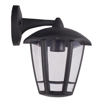 Udendørs væglampe 1xE27/42W/230V IP44 sort