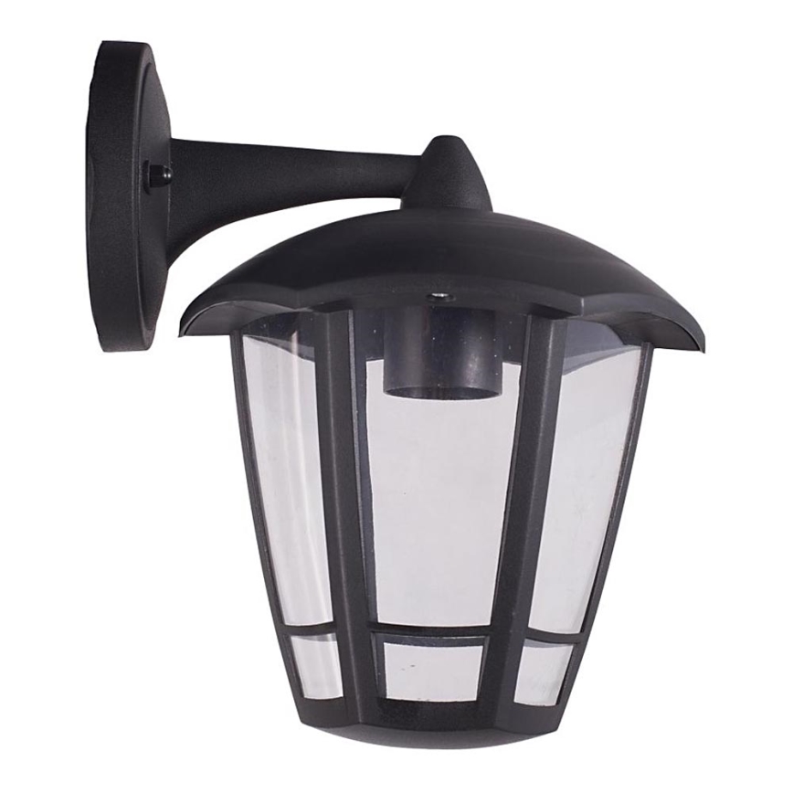 Udendørs væglampe 1xE27/42W/230V IP44 sort